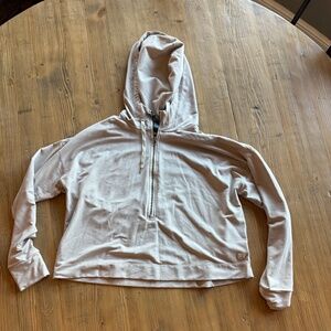 Vuori Performance Half Zip Hoodie - Size Large - Bone